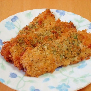 イワシのシソ入りパン粉焼き